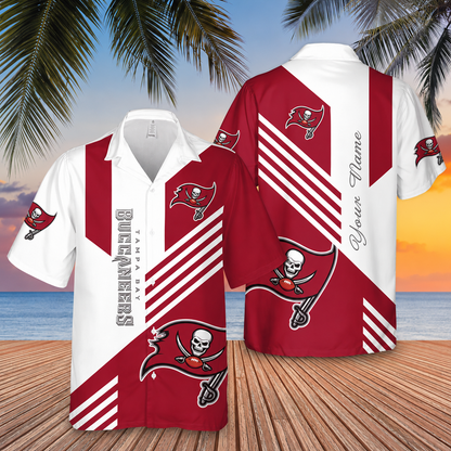 [SPECIAL OFFER] NEW CUSTOMIZED NFL10 TBB TAMPA BAY BUCCANEERS UNISEX HAWAIIAN SHIRT