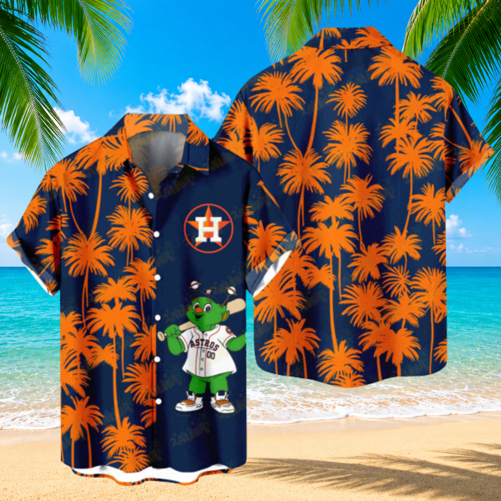 LIMITED EDITION - NEW CUSTOMIZED MLB10 HAS HOUSTON ASTROS UNISEX HAWAIIAN SHIRT