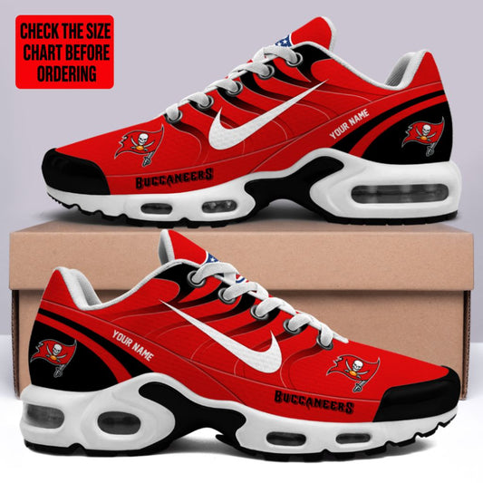 [SPECIAL OFFER] NEW CUSTOMIZED NFL10 TBB TAMPA BAY BUCCANEERS AIR MAX PLUS SNEAKERS