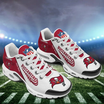 LIMITED EDITION - NEW CUSTOMIZED NFL10 TBB TAMPA BAY BUCCANEERS AIR MAX PLUS SNEAKERS