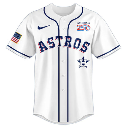LIMITED EDITION - NEW CUSTOMIZED MLB10 HAS HOUSTON ASTROS BASEBALL JERSEY