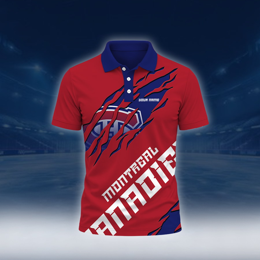 LIMITED EDITION - NEW CUSTOMIZED NHL11 MCD MONTREAL CANADIENS UNISEX T-SHIRT, POLO, HOODIE & SWEASHIRTS