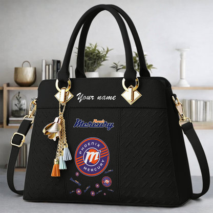 [FAN FAVORITE] NEW CUSTOMIZED WNBA11 PNM PHOENIX MERCURY MULTICOLOR HANDBAG