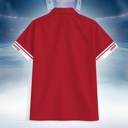 LIMITED EDITION - NEW CUSTOMIZED NHL11 MCD MONTREAL CANADIENS UNISEX HAWAIIAN SHIRT
