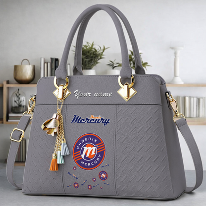 [FAN FAVORITE] NEW CUSTOMIZED WNBA11 PNM PHOENIX MERCURY MULTICOLOR HANDBAG