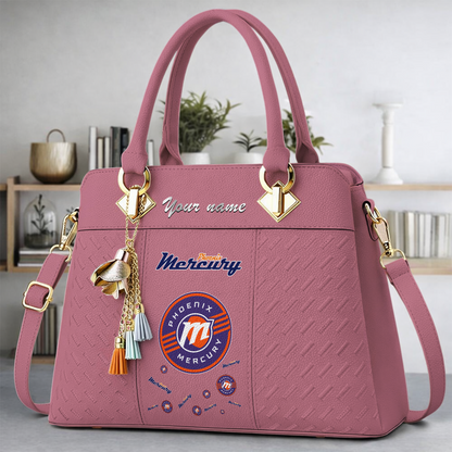 [FAN FAVORITE] NEW CUSTOMIZED WNBA11 PNM PHOENIX MERCURY MULTICOLOR HANDBAG