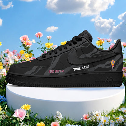 [FAN FAVORITE] NEW CUSTOMIZED NCAA MFF11 ASS ARIZONA STATE SUN DEVILS AF1 SHOES