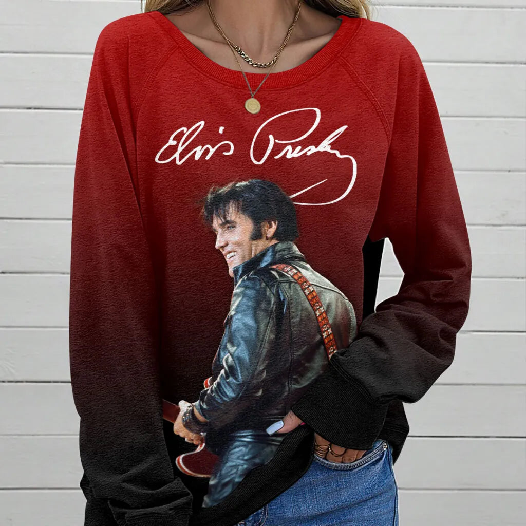 [FAN FAVORITE] NEW CUSTOMIZED ELVIS PRESLEY UNISEX SWEATSHIRT