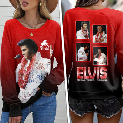 [FAN FAVORITE] NEW CUSTOMIZED ELVIS PRESLEY UNISEX SWEATSHIRT