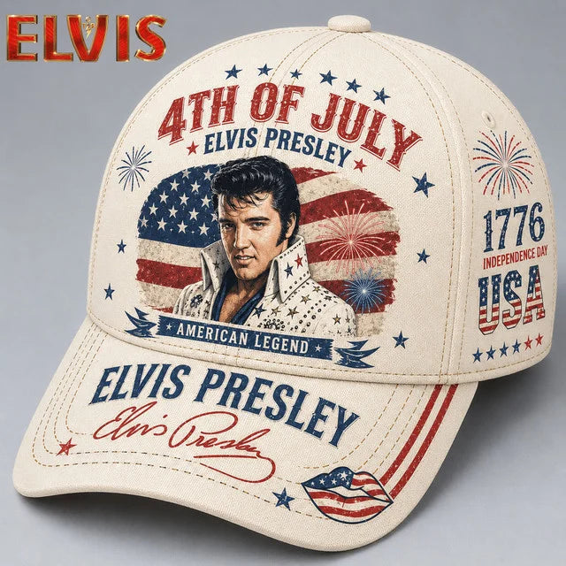 [FAN FAVORITE] NEW CUSTOMIZED ELVIS PRESLEY CLASSIC CAP