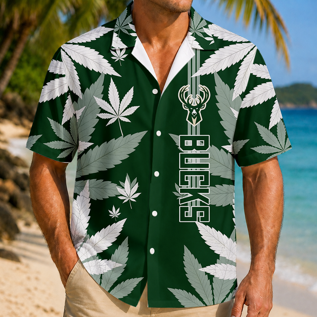VIRAL EDITION - NEW CUSTOMIZED NBA11 MBU MILWAUKEE BUCKS UNISEX HAWAIIAN SHIRT