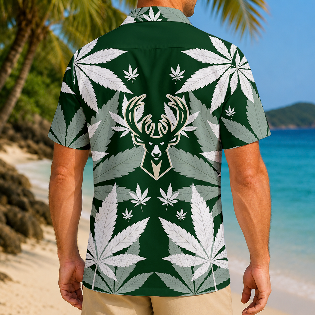 VIRAL EDITION - NEW CUSTOMIZED NBA11 MBU MILWAUKEE BUCKS UNISEX HAWAIIAN SHIRT