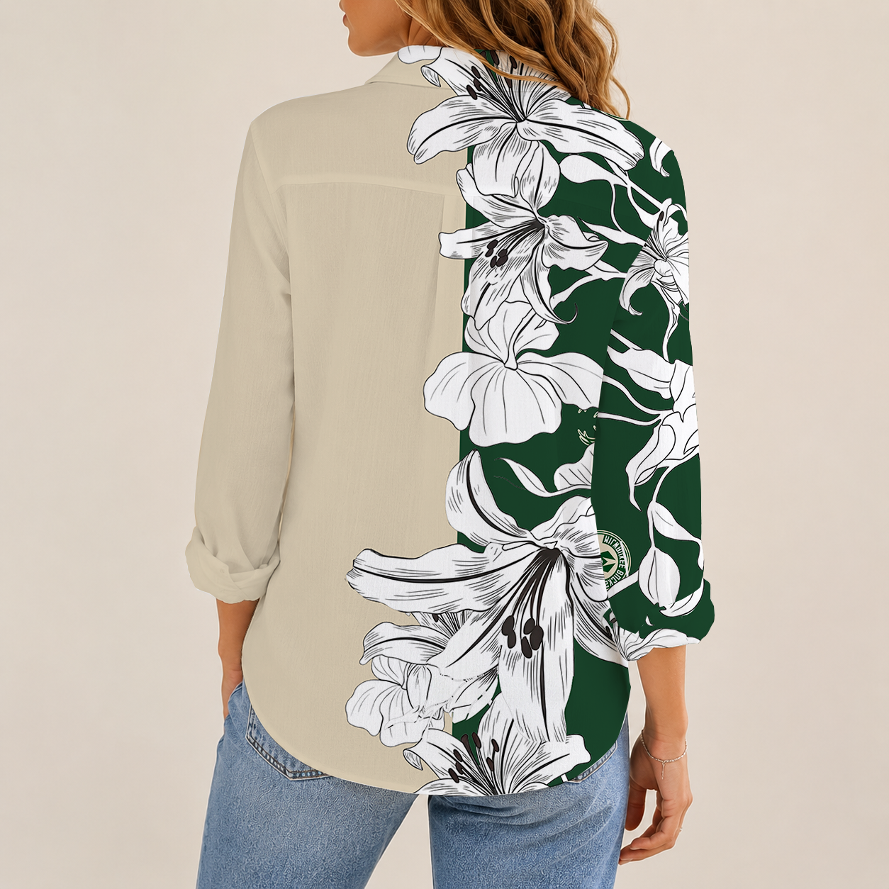 [HOT DEAL] NEW CUSTOMIZED NBA11 MBU MILWAUKEE BUCKS WOMEN CASUAL SHIRT FOR FAN