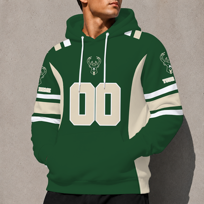 LIMITED EDITION - NEW CUSTOMIZED NBA11 MBU MILWAUKEE BUCKS T-SHIRT, POLO SHIRT, ZIP POLO SHIRT, SWEATSHIRT, HOODIE & ZIP HOODIE