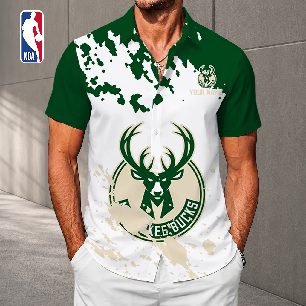 VIRAL EDITION - NEW CUSTOMIZED NBA11 MBU MILWAUKEE BUCKS UNISEX HAWAIIAN SHIRT