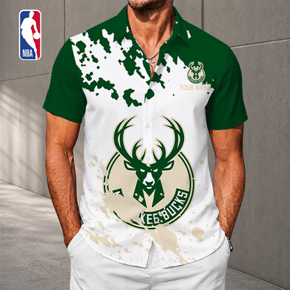 VIRAL EDITION - NEW CUSTOMIZED NBA11 MBU MILWAUKEE BUCKS UNISEX HAWAIIAN SHIRT