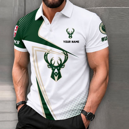 LIMITED EDITION - NEW CUSTOMIZED NBA11 MBU MILWAUKEE BUCKS T-SHIRT, POLO SHIRT, ZIP POLO SHIRT, SWEATSHIRT, HOODIE & ZIP HOODIE