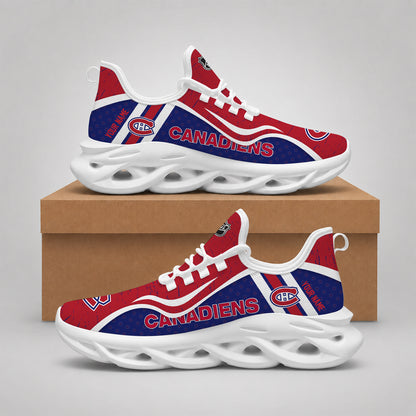 VIRAL EDITION - NEW CUSTOMIZED NHL11 MCD MONTREAL CANADIENS CLUNKY SNEAKERS