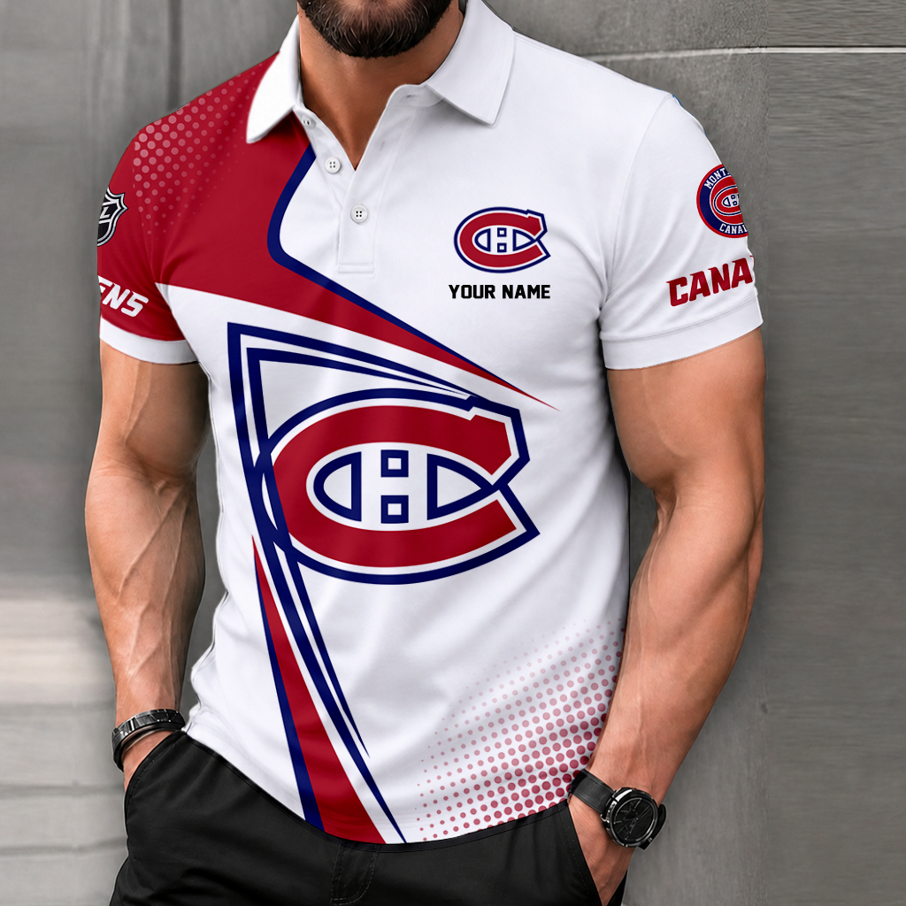 FINAL SALE - NEW CUSTOMIZED NHL11 MCD MONTREAL CANADIENS POLO SHIRT, ZIP POLO SHIRT, T-SHIRTS, HOODIE, ZIP HOODIE & SWEATSHIRT