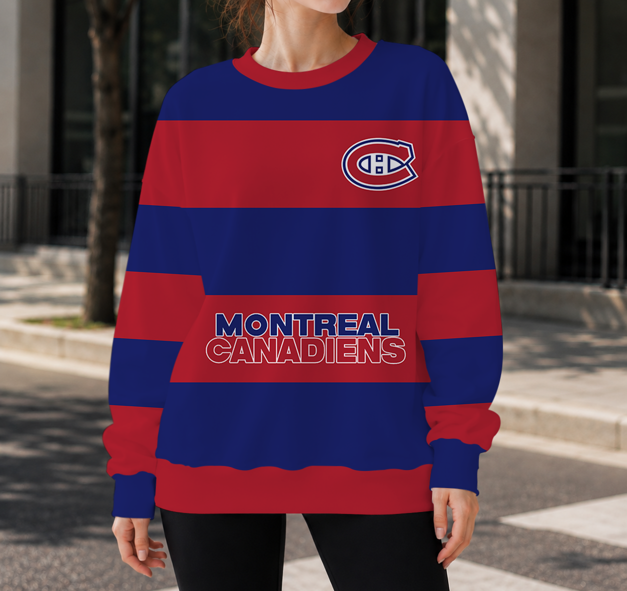 SPECIAL EDITION - NEW CUSTOMIZED NHL11 MCD MONTREAL CANADIENS UNISEX SWEATSHIRT