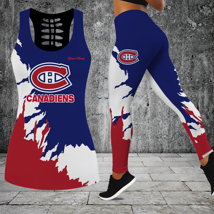 [SUPER SALE] NEW CUSTOMIZED NHL11 MCD MONTREAL CANADIENS MEN'S DRAWSTRING CARGO SHORTS