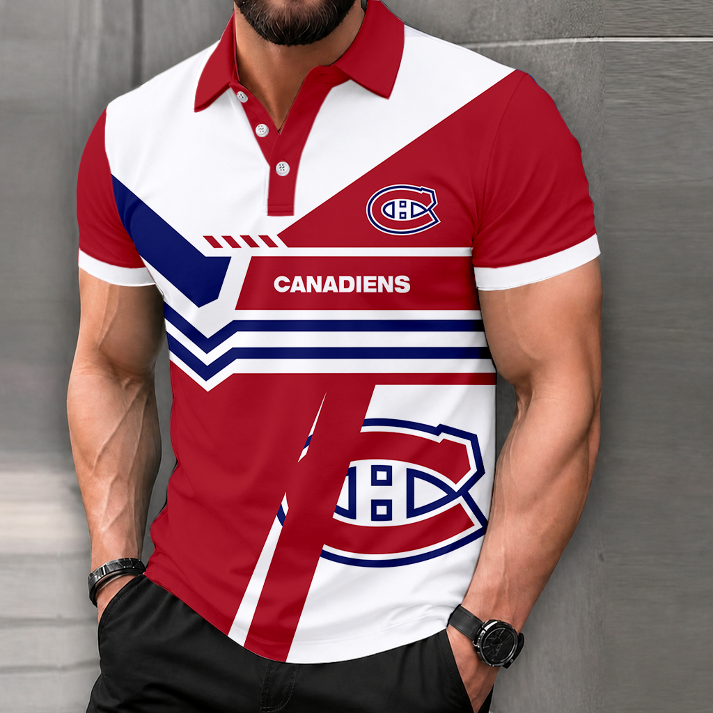 LIMITED EDITION - NEW CUSTOMIZED NHL11 MCD MONTREAL CANADIENS POLO SHIRT, ZIP POLO SHIRT & T-SHIRTS