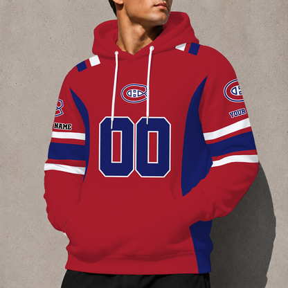 ELITE EDITION - NEW CUSTOMIZED NHL11 MCD MONTREAL CANADIENS HOODIE, ZIP HOODIE, T-SHIRT, POLO SHIRT, ZIP POLO SHIRT & SWEATSHIRT