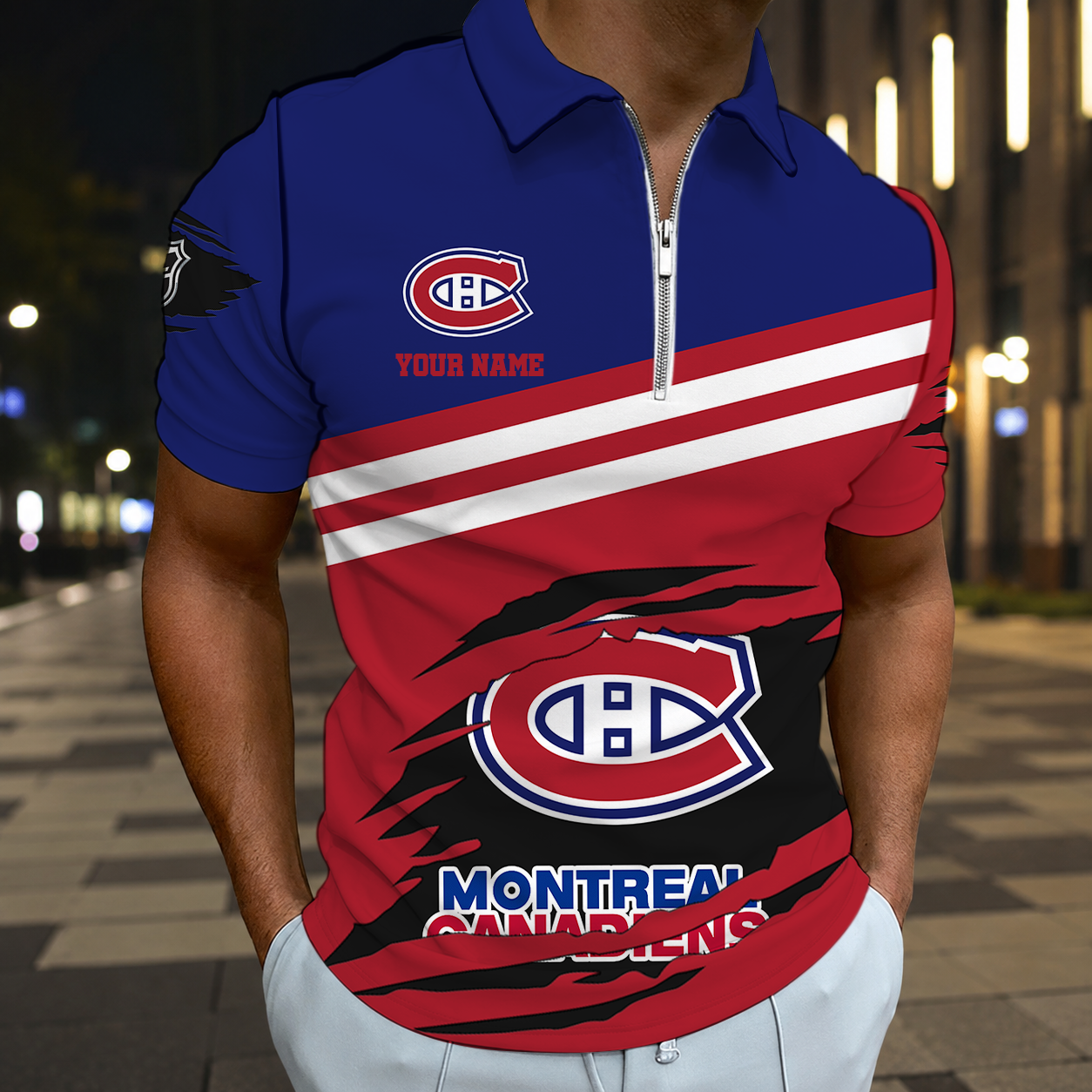 ELITE EDITION - NEW CUSTOMIZED NHL11 MCD MONTREAL CANADIENS T-SHIRT, POLO SHIRT, ZIP POLO SHIRT, SWEATSHIRT, HOODIE & ZIP HOODIE