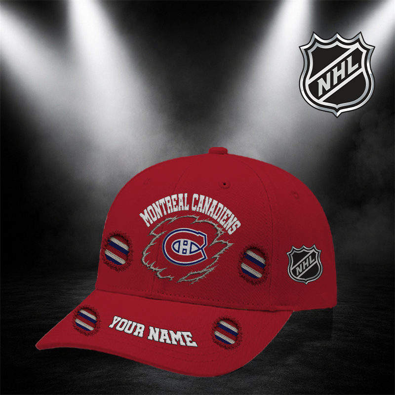 [SUPER SALE] NEW CUSTOMIZED NHL11 MCD MONTREAL CANADIENS CLASSIC CAP