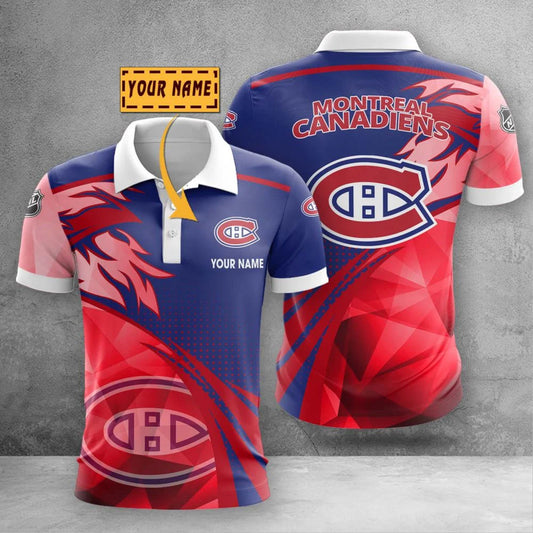LIMITED EDITION - NEW CUSTOMIZED NHL11 MCD MONTREAL CANADIENS POLO SHIRT, ZIP POLO SHIRT & T-SHIRTS