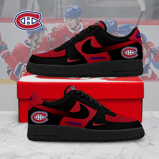 ELITE EDITION - NEW CUSTOMIZED NHL11 MCD MONTREAL CANADIENS AF1 SHOES