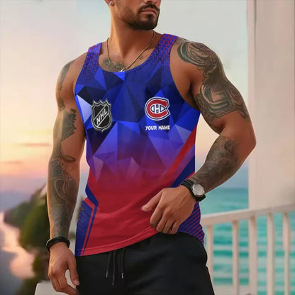 [SUPER SALE] NEW CUSTOMIZED NHL11 MCD MONTREAL CANADIENS UNISEX TANK TOP