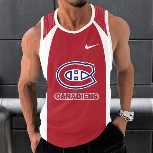 [SUPER SALE] NEW CUSTOMIZED NHL11 MCD MONTREAL CANADIENS UNISEX TANK TOP