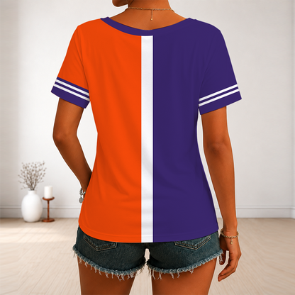 [FAN FAVORITE] NEW CUSTOMIZED WNBA11 PNM PHOENIX MERCURY V-NECK FEMALE SHIRT