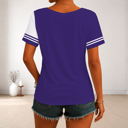 [FAN FAVORITE] NEW CUSTOMIZED WNBA11 PNM PHOENIX MERCURY V-NECK FEMALE SHIRT