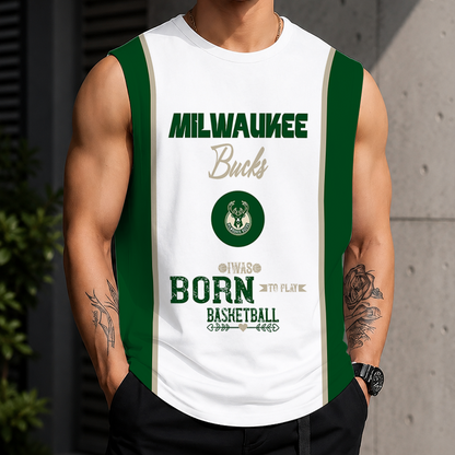 [HOT DEAL] NEW CUSTOMIZED NBA11 MBU MILWAUKEE BUCKS TANK TOP
