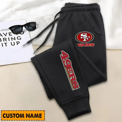 SPECIAL EDITION - NEW CUSTOMIZED NFL11 SF49 SAN FRANCISCO 49ERS SWEATPANTS
