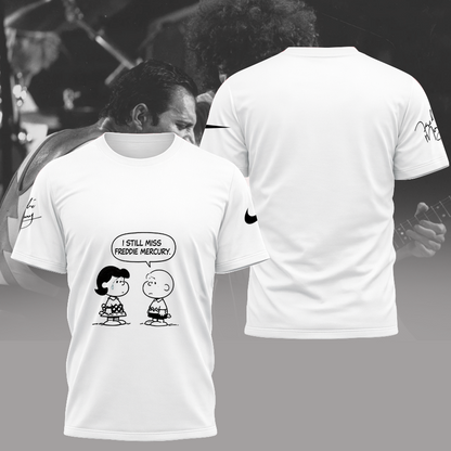 [FAN EXCLUSIVE] NEW CUSTOMIZED FREDDIE MERCURY UNISEX T-SHIRT