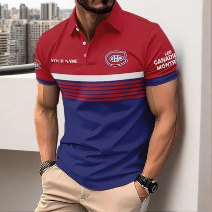 VIRAL EDITION - NEW CUSTOMIZED NHL11 MCD MONTREAL CANADIENS POLO SHIRT, ZIP POLO SHIRT & T-SHIRTS
