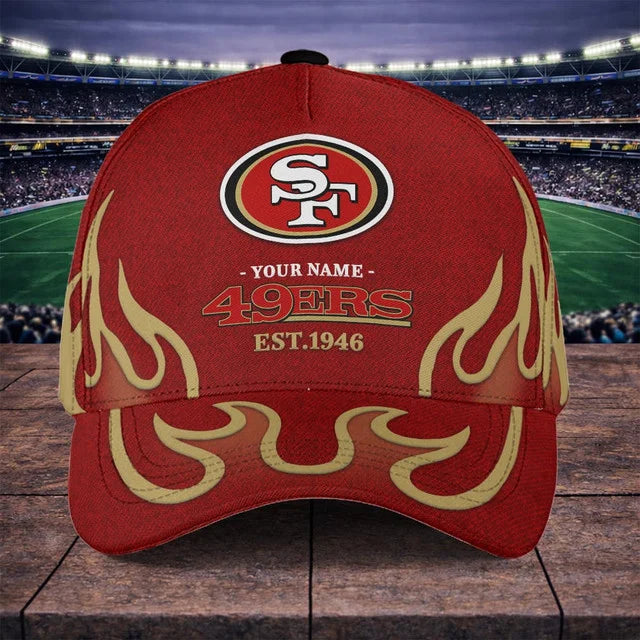 EXCLUSIVE EDITION - NEW CUSTOMIZED NFL11 SF49 SAN FRANCISCO 49ERS CLASSIC CAP