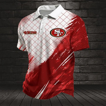 EXCLUSIVE EDITION - NEW CUSTOMIZED NFL11 SF49 SAN FRANCISCO 49ERS POLO SHIRT, ZIP POLO SHIRT, T-SHIRT, HOODIE, ZIP HOODIE & SWEATSHIRT