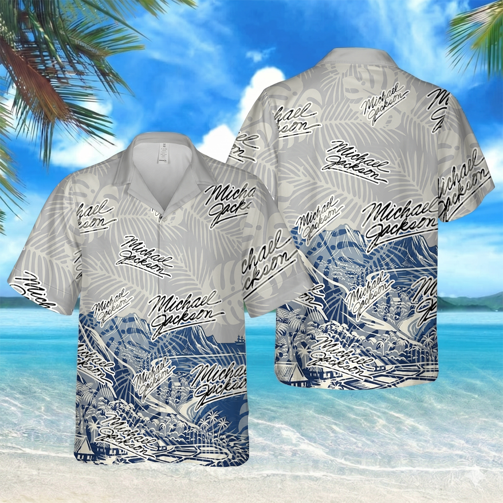 [FAN EXCLUSIVE] NEW CUSTOMIZED MICHAEL JACKSON UNISEX HAWAIIAN SHIRT