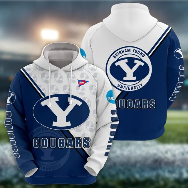 ELITE EDITION - NEW CUSTOMIZED NCAA FBS11 BYU BYU COUGARS HOODIE, ZIP HOODIE, T-SHIRT, POLO SHIRT, ZIP POLO SHIRT & SWEATSHIRT