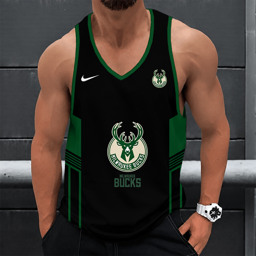 [HOT DEAL] NEW CUSTOMIZED NBA11 MBU MILWAUKEE BUCKS UNISEX TANK TOP