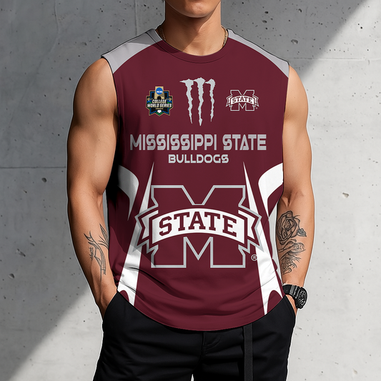 LIMITED DROP - NEW CUSTOMIZED | NCAA CWS11 MSB MI STATE BULLDOGS MEN'S GYM SHIRT