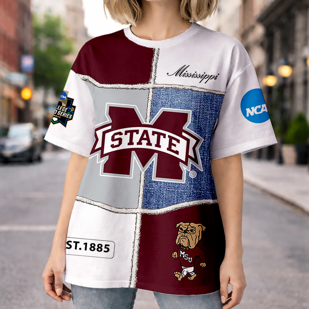 LIMITED EDITION - NEW CUSTOMIZED NCAA CWS11 MSB MISSISSIPPI STATE BULLDOGS HOODIE, T-SHIRTS, ZIP HOODIE, SWEATSHIRTS & POLO SHIRT