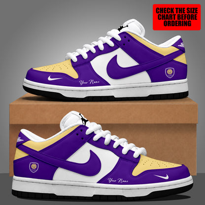 [FAN EXCLUSIVE] NEW CUSTOMIZED MLS11 OCS ORLANDO CITY SC DUNK LOW SHOES