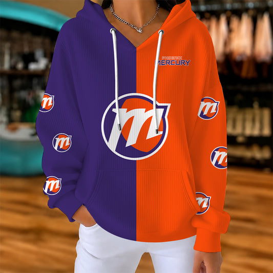 [FAN FAVORITE] NEW CUSTOMIZED WNBA11 PNM PHOENIX MERCURY RIBBED HOODIE & SWEATSHIRT