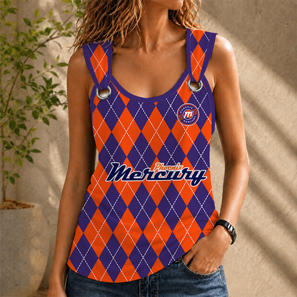 [FAN FAVORITE] NEW CUSTOMIZED WNBA11 PNM PHOENIX MERCURY O-RING SHOULDER TANK TOP
