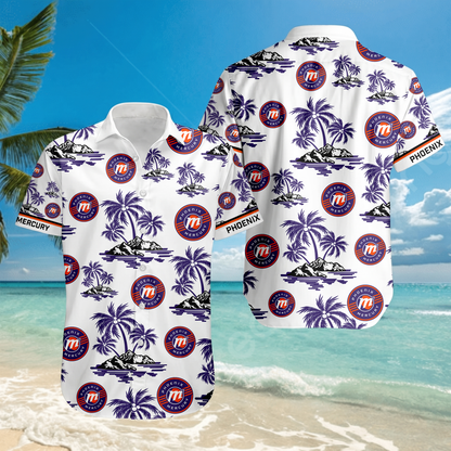 ENDING TODAY - NEW CUSTOMIZED WNBA11 PNM PHOENIX MERCURY UNISEX HAWAIIAN SHIRT